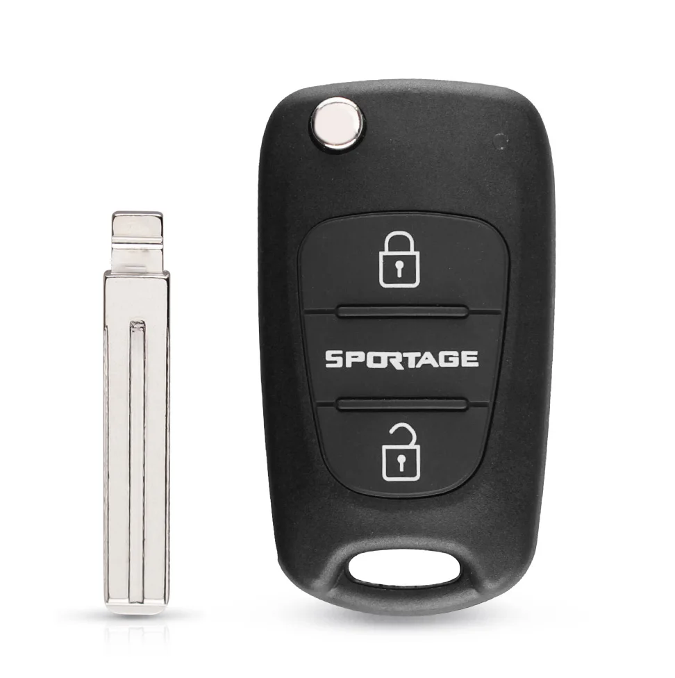 Durable Replacement Folding Car Key Case Housing