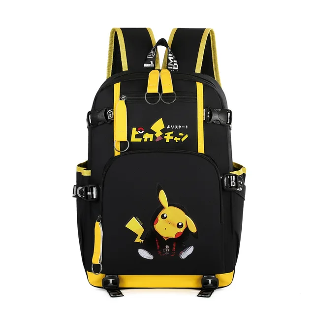 Pokemon Pikachu Backpack Cartoon Anime 