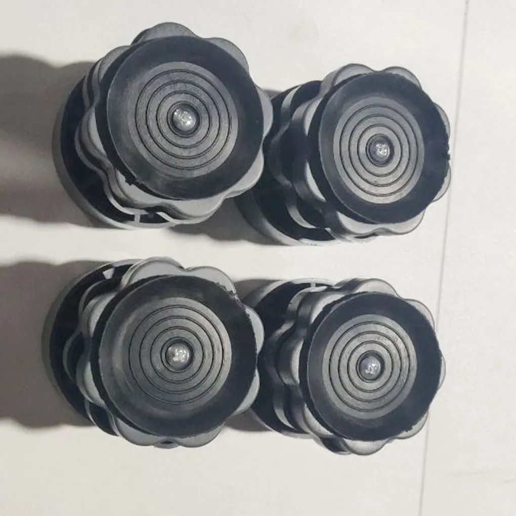 

4pack/lot Shock Absorbent Washing Machine Pad Wear-resistant Adjustable Height For Various As Shown