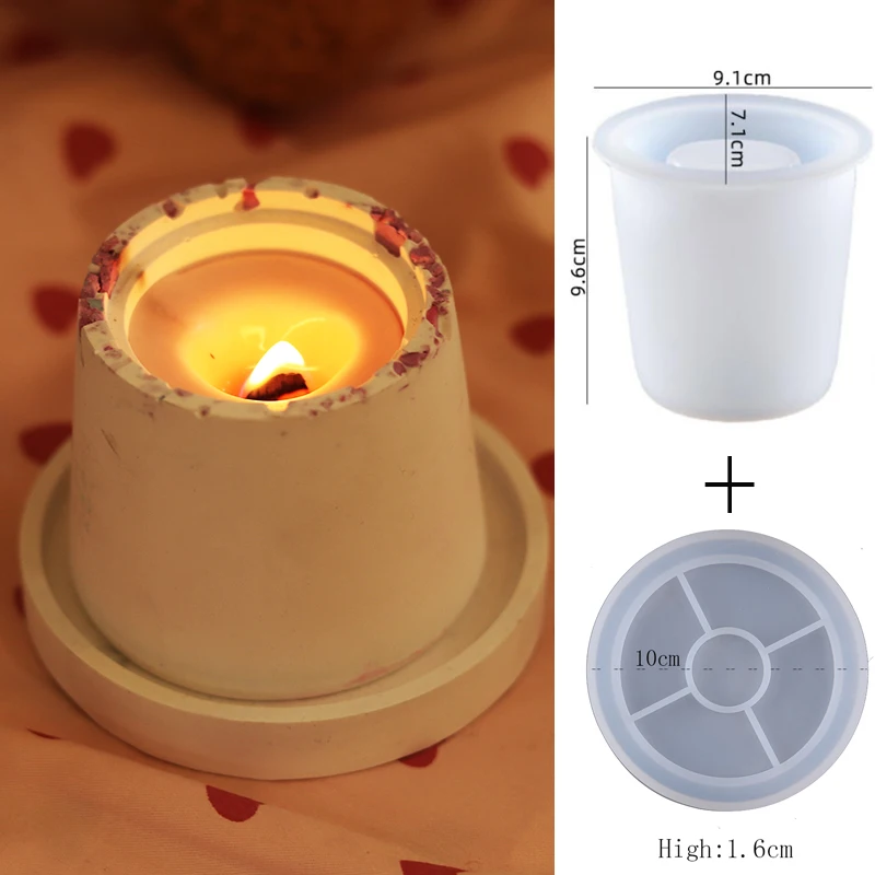 BESPORTBLE Molde para Maceta Romano de Plástico Grueso para Bricolaje Molde para Macetas de Hormigón DIY para Jardineras Decorativas Bricolaje Familiar Decoración de Jardín Uso Manualidades