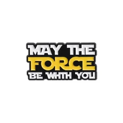 Sci - Fi Enamel Pin Set - May The Force Be With You Brooches for Backpacks and Lapels | Unique Metal Badges Jewelry & Decoration Gift (Style 3)