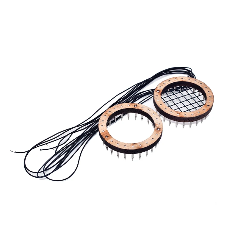 2PCS/Set Handmade Push-In Queen Bee Marking Cage Queen Marking Disc Round Push-In Mark Cage Bee beekeeping tools beekeeping accessories