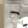 Bath Faucet with Easy to Use Pull up Diverter Practical Bathtub Spout Suitable for Daily Shower Use Bathroom Accessories 1