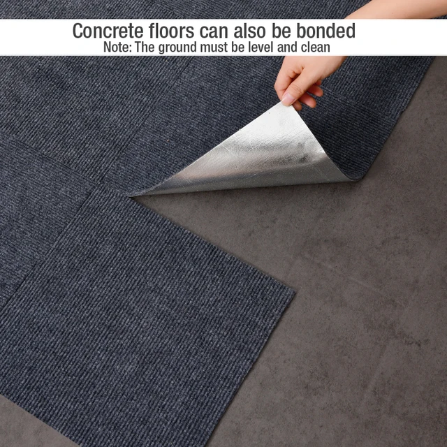 Transform Your Space with the 1PCS 30x30cm DIY Self-adhesive Carpet