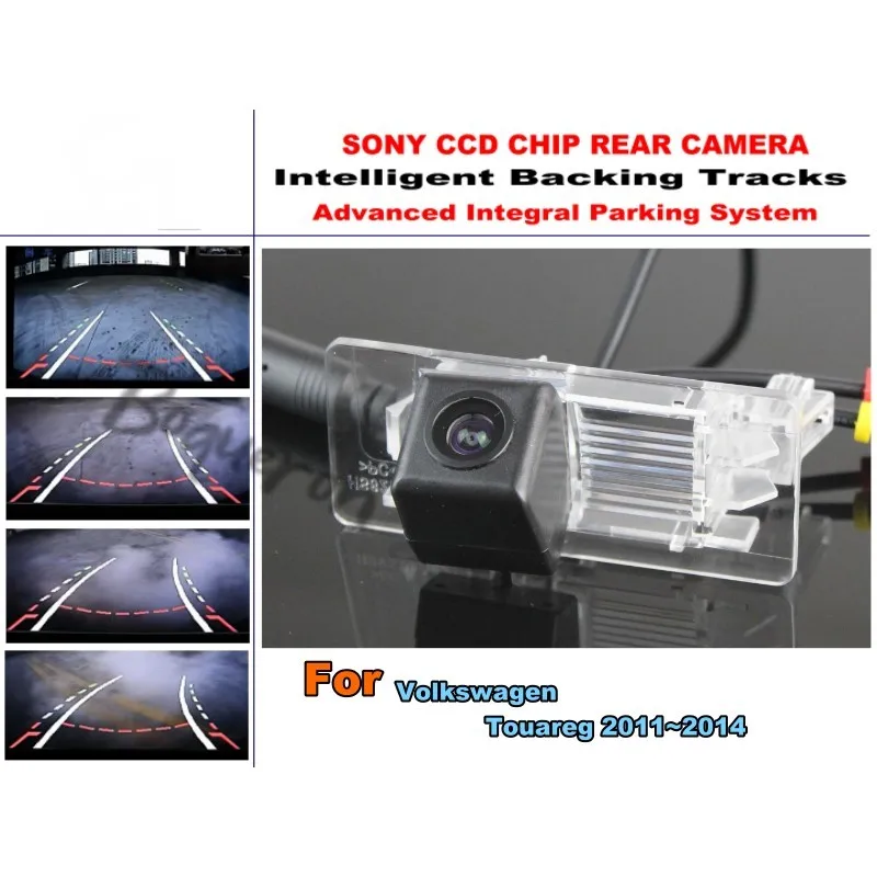 

Смарт-камера заднего вида для Volkswagen Touareg 2011 ~ 2014/HD CCD