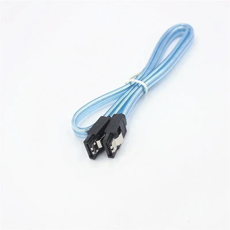 SATA 3.0 III 하드 디스크 드라이브 직선 케이블 직각 케이블, HDD SSD 데이터 직렬 ATA 코드 라인, AllCopper 데이터 케이블, 480 MB/S, 1m