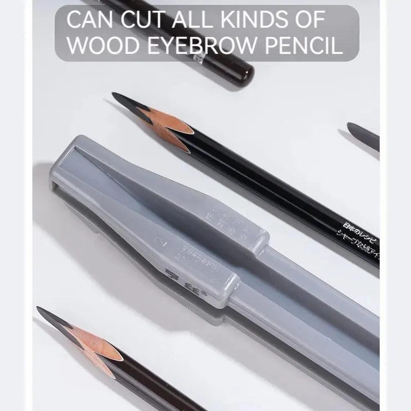 Eyebrow Pencil Sharpener Aid Smooth Sharpener Compact & Convenient Makeup Artist Novice Tool eyebrow pencil sharpener