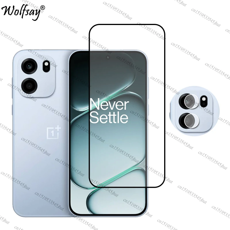 Premium Full Cover Tempered Glass Screen & Camera Protector Set