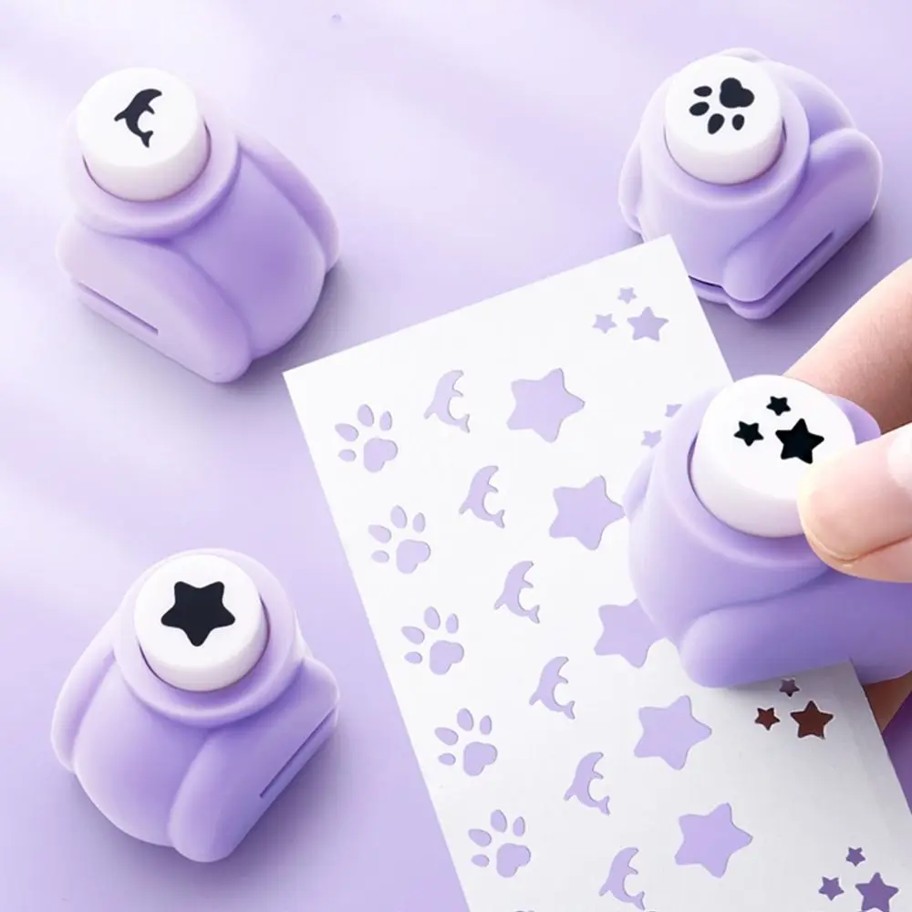 Crafts Tool Paper Trimmer Paper Cutter Children Toys DIY Hole Puncher Gift Card Punches Embossing Punches Mini Puncher
