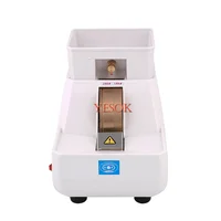 Manual Grinder With V-groove Lens Polishing Machine Edge Grinder Coarse and Fine Grinding Wheel Chamfering Machine 35WV 2