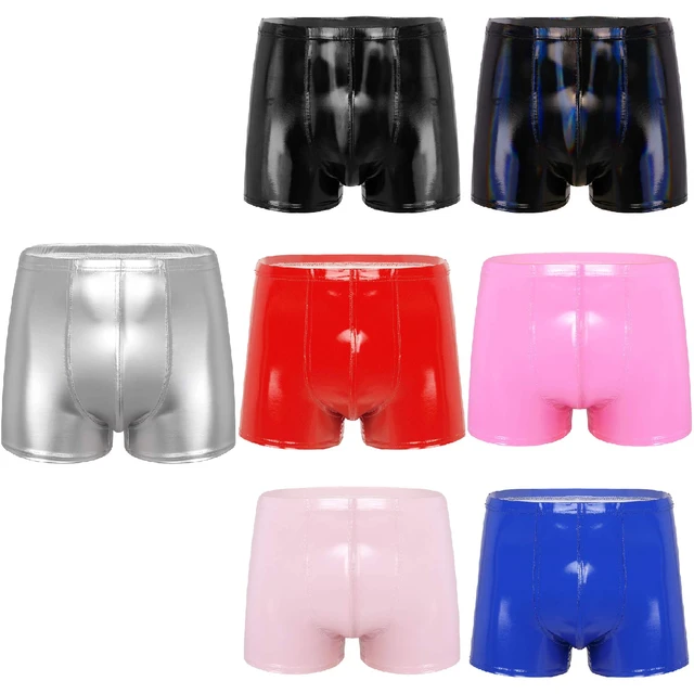 Mens Adult Wet Look Patent Leather Briefs Underwear Low Rise Underpants  Nightclub Party Pole Dancing Costume Clubwear Nightwear - AliExpress