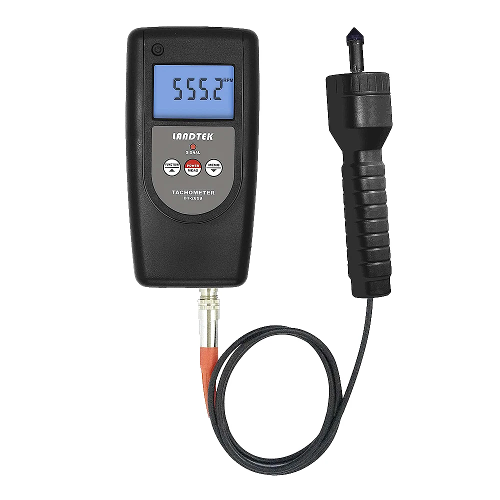 

Laser tachometer DT-2859 non-contact tachometer motor speed linear speed or frequency contact tachometer 2.5r/min ~ 99,999 r/min