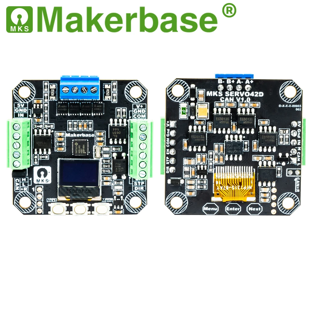 Makerbase MKS SERVO42D NEMA17 closed loop stepper motor Driver CNC 3d printer for Gen_L FOC quiet and efficient — view 3