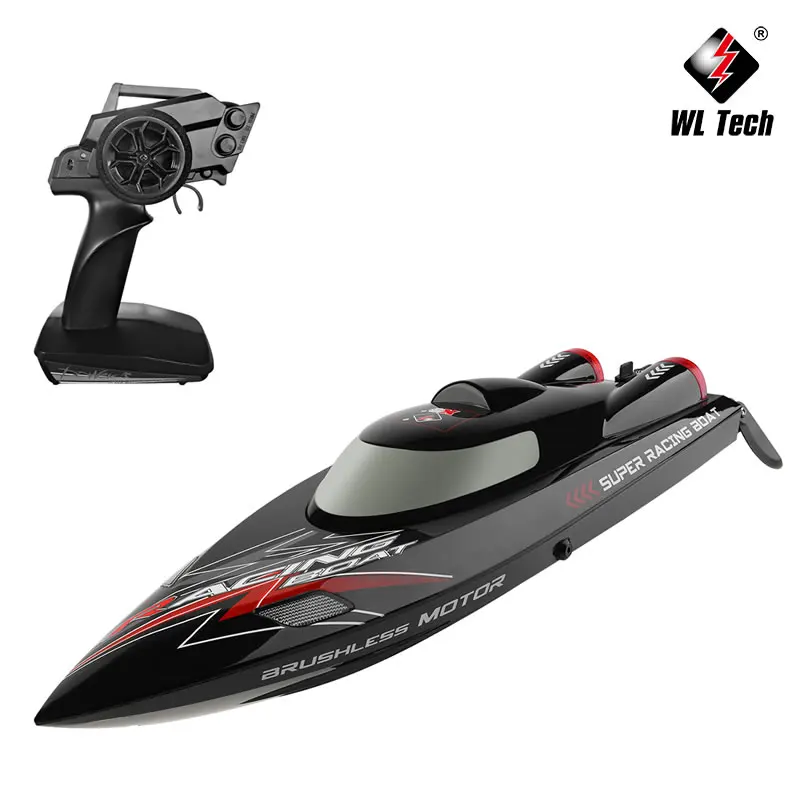 WLtoys WL916 916  RC Racing Boat 55KM/H Brushless High Speed 2.4GHz Remote Control Speedboat BoatsToy Toys For Boys Kids Gift 2
