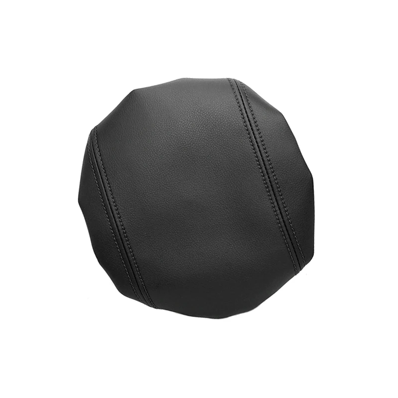 Premium Leather Armrest Cover - Car Center Console Protector with Elastic Band
