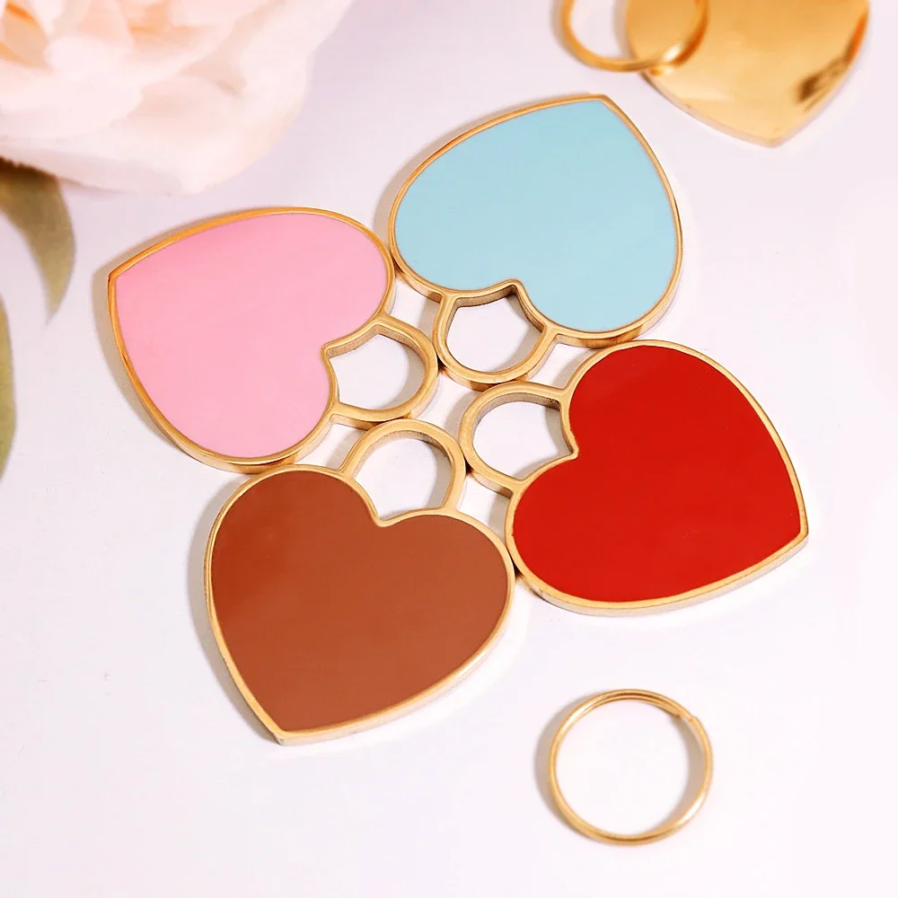 Free Engraved Cat & Dog ID Tag – Personalized Heart Name Pendant Collar Charm