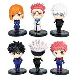 Jujutsu Kaisen Collectible Anime Figure Set - 6 Piece Action Doll Toy Set (6Pcs)