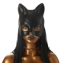 Introducing the Exquisite Cat Girl Venetian Mask - Perfect for Parties and Masquerades! (1)
