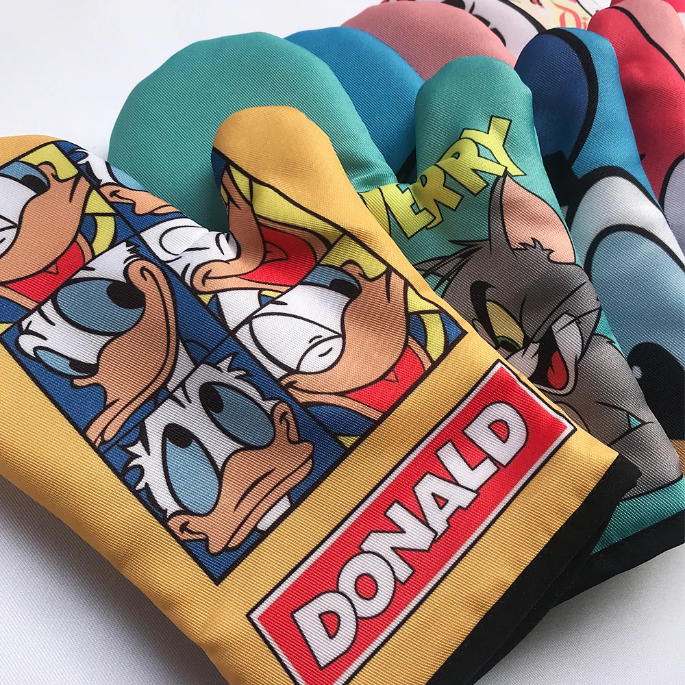 Silicone Oven Mitts Disney for Kitchen Cooking