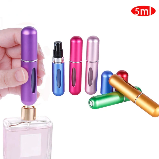Small Refillable 5ml Perfume Bottles Atomizer Bottle Portable Cosmetic  Container Perfume Spray Bottle for Travel Water Bottle - AliExpress