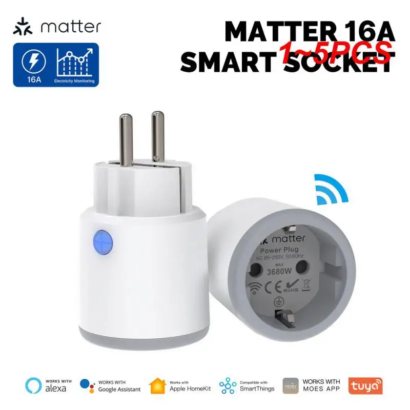

Умная розетка с поддержкой Wi-Fi, 16 А, 1-5 шт.