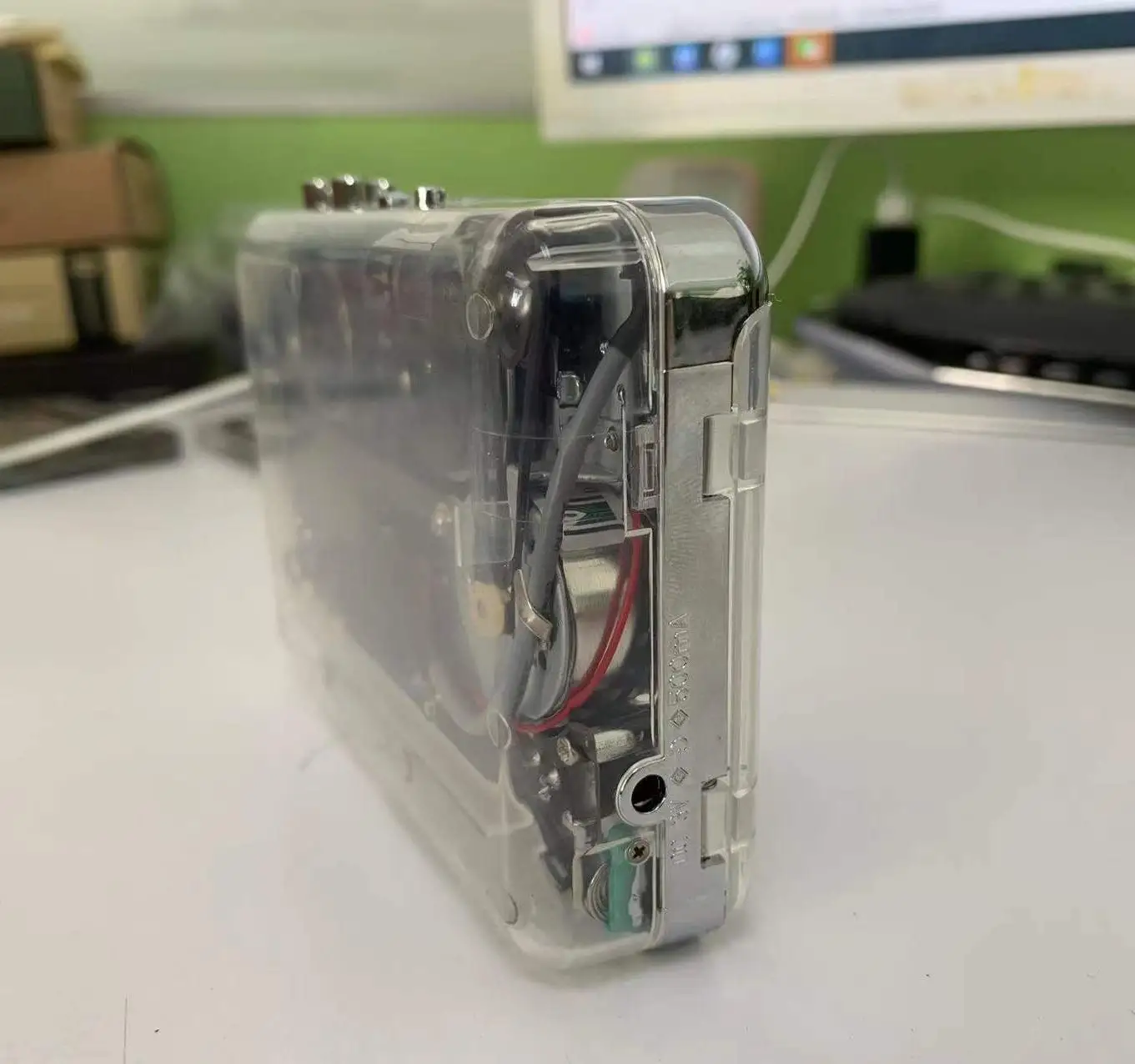 Cassette Player Portable Tape Recorder To Mp3 Full Transparent Shell Type-C Port Convert Walkman Tape To CD Audio Music Player cassette player music digitizer player