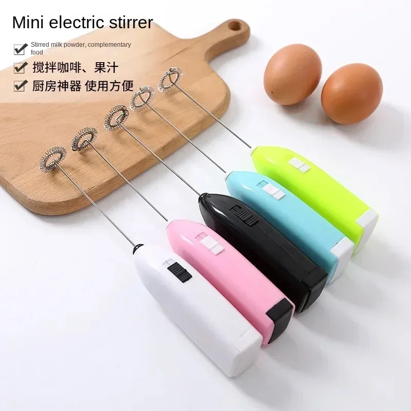 Kitchen Hand Held Electric Whisk for Baking Tools Mini Coffee Stirrer Automatic Milk Whisk Bubbler electric whisk,handheld electric whisk