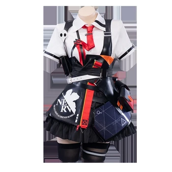 Костюм для косплея Honkai Impact 3rd X Asuka Langley Soryu, рубашка, юбка, наряды, костюм для Хэллоуина, карнавала, вечеринки