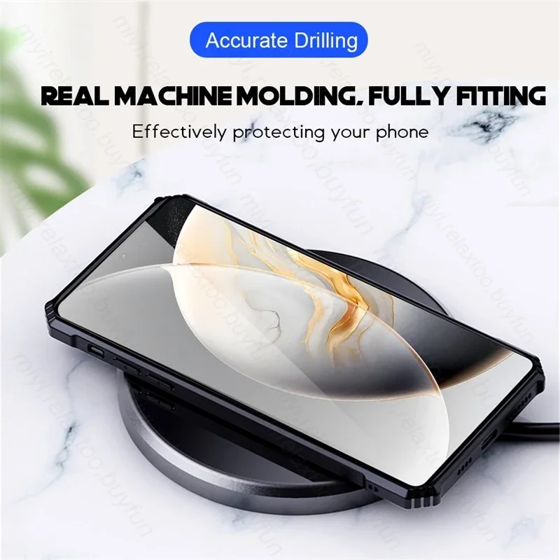 Transparent Acrylic Armor Shockproof Case - TPU+PC Protective Cover, 6.78