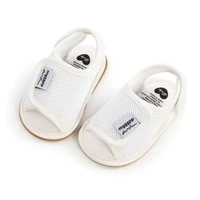 Baby Boys Girls Summer Sandals Closed-Toe Flat Sole Infant Soft Outdoor Shoes for Toddler First Walkers 5