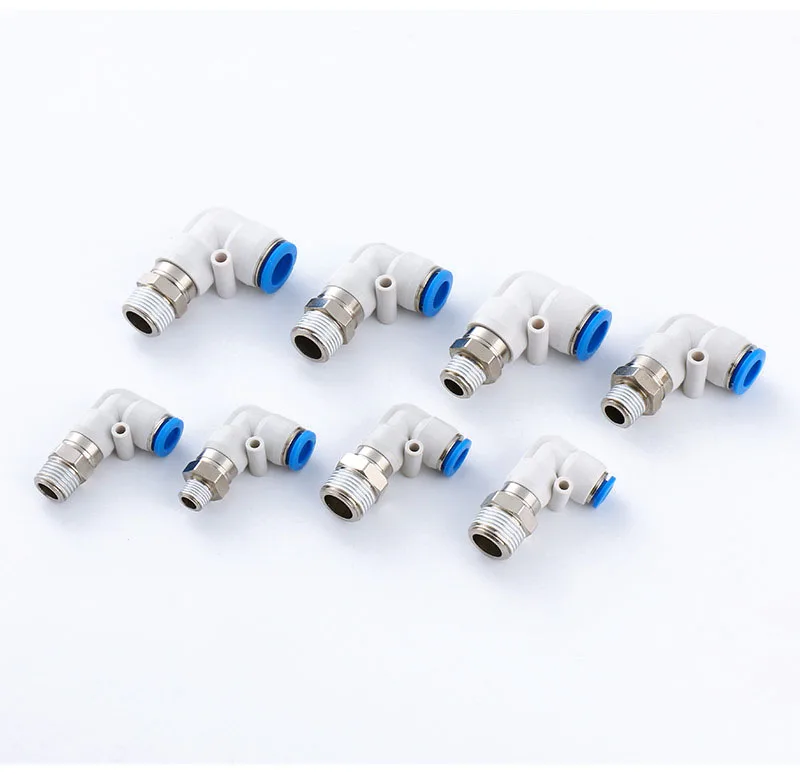 Raccordi Pneumatici Diritti Push-In - PC6-M5, Filettatura M5, Per Tubi 6mm, 10 Pezzi - Foto 6