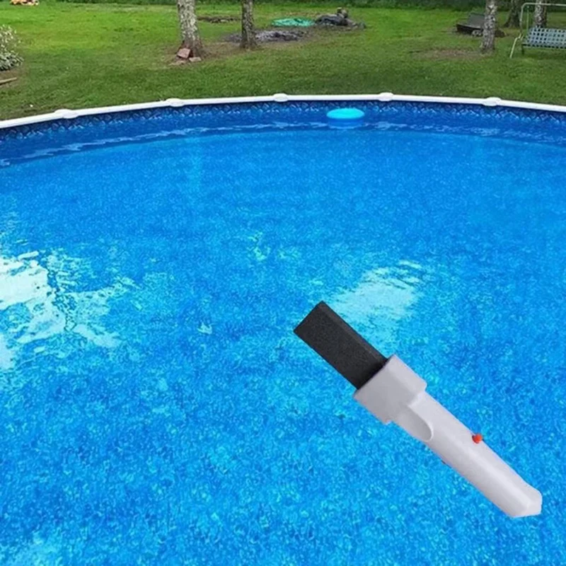 Pool Pumice Stone With Handle Pumice Sticks Stone Accessories For Cleaning Toilet Bowl,Bath, Kitchen, Pool
