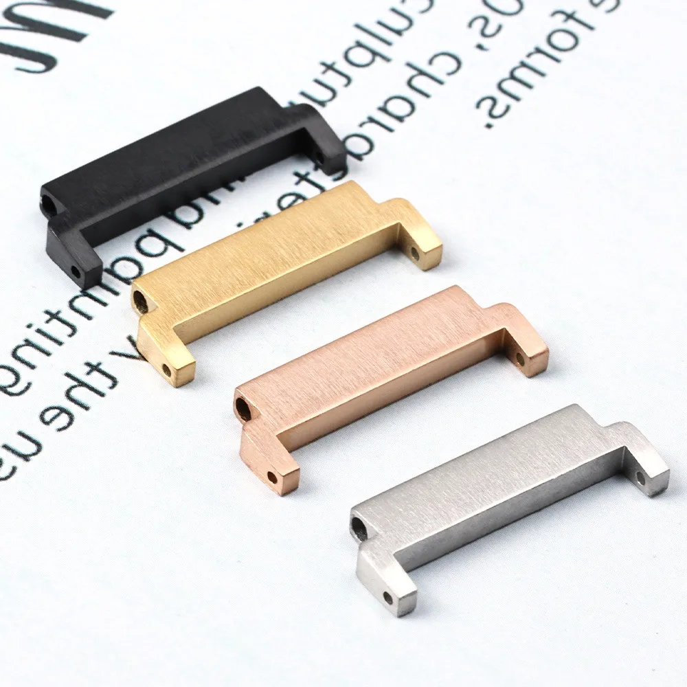 Versatile Quick Release Pin Connectors for Watch Bands - Metal Strap Adapters (1 Pair)