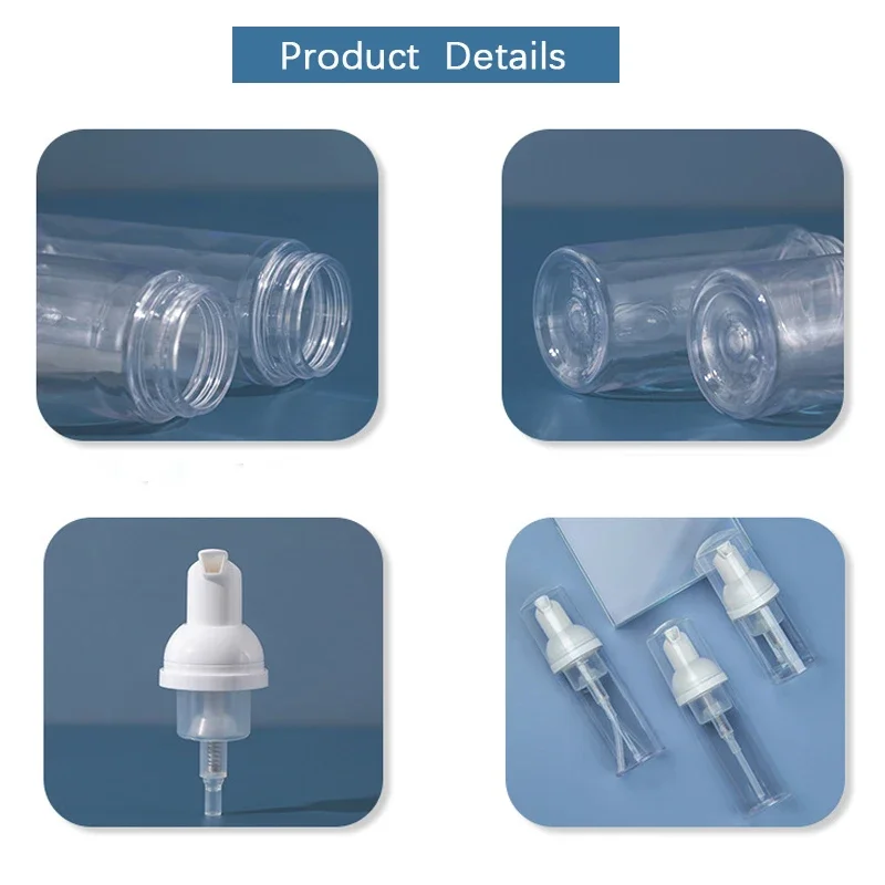 Spray Bottle Foam Pump Bottle Refillable Plastic Bottles Refillable Bottle Plastic BPA Free Refillable Foam Pump Bottles Foam Pump Dispenser Mist Spray Bottles Empty Refillable Containers