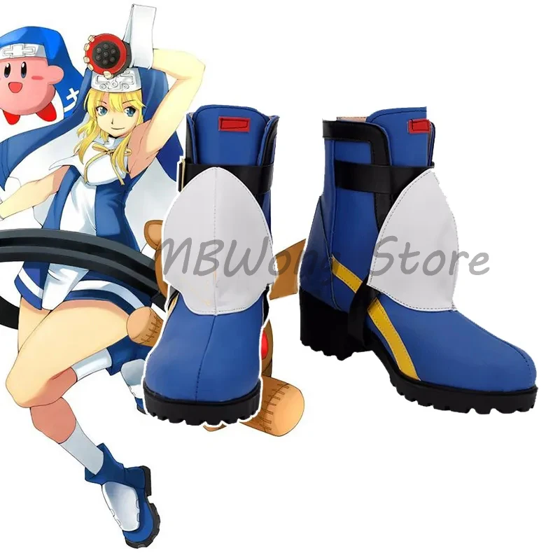 

GUILTY GEAR STRIVE Bridget Cosplay Shoes Boots Game Anime Halloween Carnival Party Full Set Of Shoes Prop Custom Made Women Men