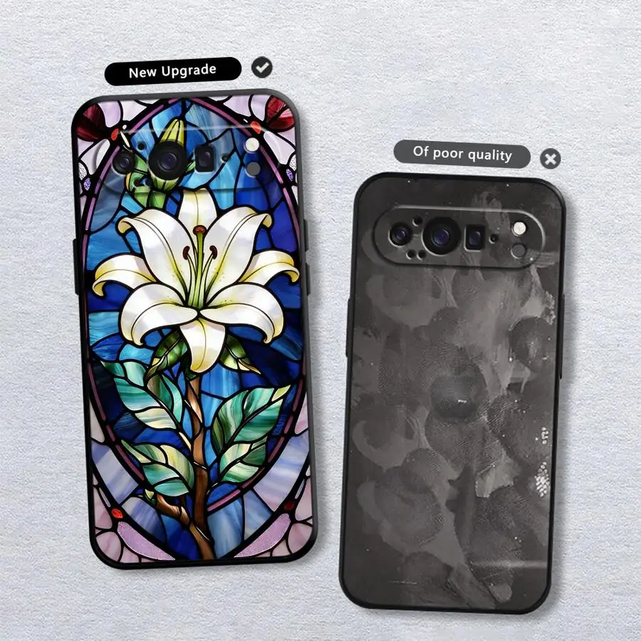 Vibrant Floral Window Phone Case Cover
