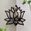 Lotus Floating Wall Shelf Crystal Shelf Display Home Wood Decor Aesthetic Room Decoration Modern Home Decoration Shelf 2