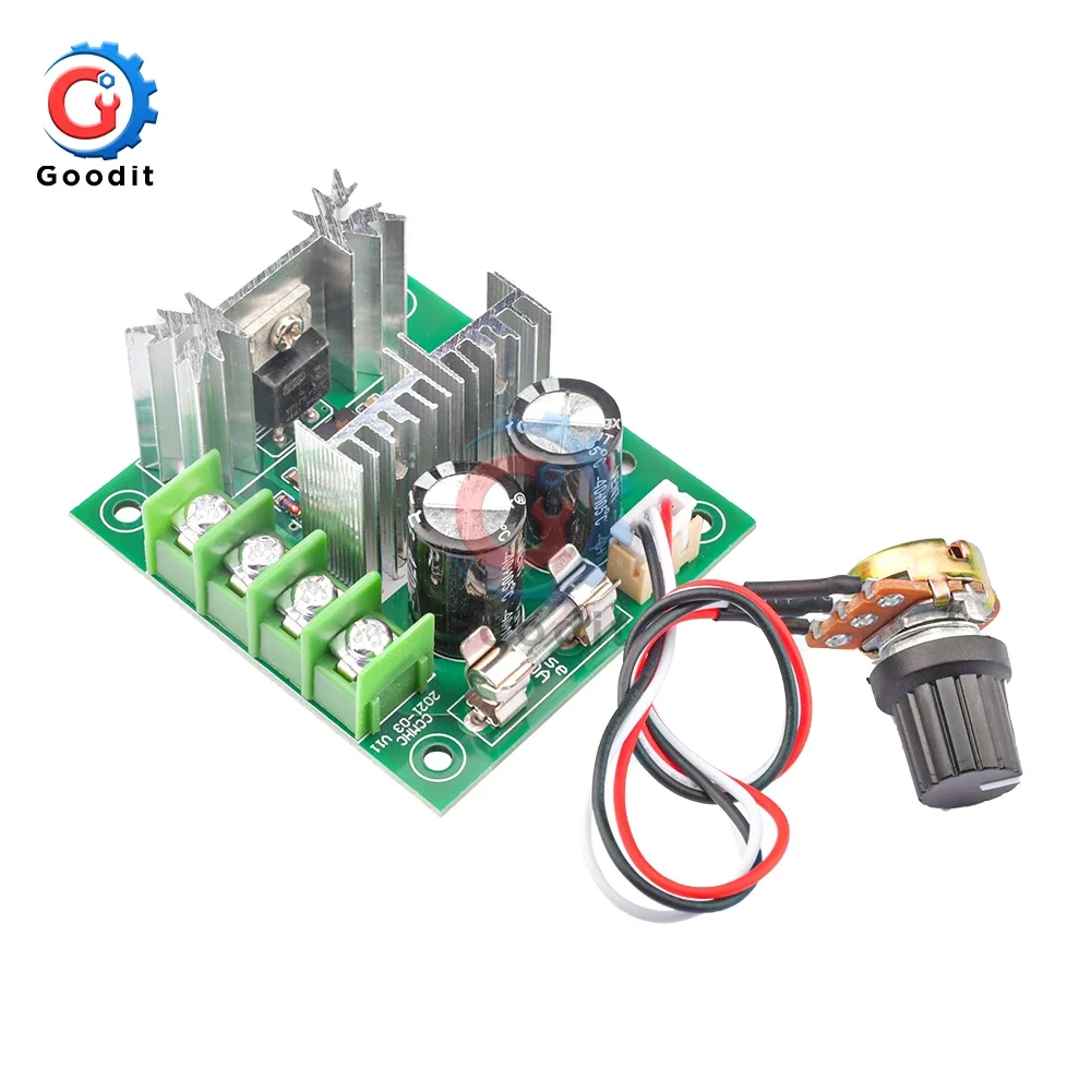 400W 10A Voltage Regulator DC 12V-40V PWM DC Motor Speed Controller Regulator Fan Speed Control Dimmer Switch Power Controller