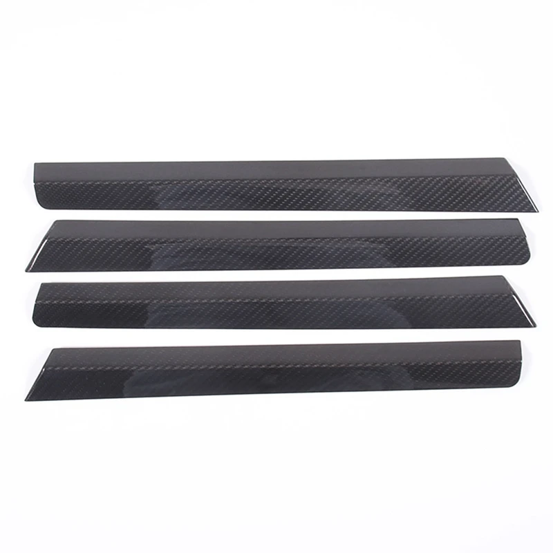 

Для Porsche Cayenne 2011-2017, внутренняя крышка автомобильной дверной панели из сухого углеродного волокна, отделка, наклейки, запчасти, аксессуары