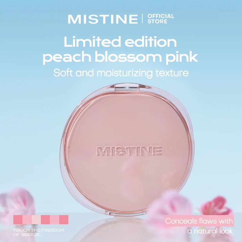 Mistine Foundtion Air Cushion with Natural Dewy Finish Makeup Moisturize Nourish Powdered Cream for Combination Skin 13g 1pc 2