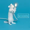 Dropshipping Nordic Home Room Mouse LED Table Lamp Modern Style Desktop Bedside Table Lights Home Room Decor Lighting Desk Lamp 5