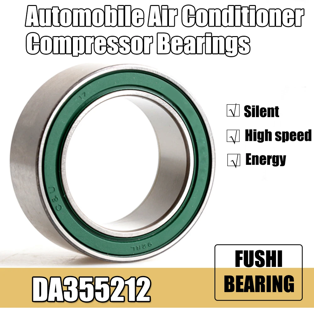 Rolamentos do Compressor do Condicionamento de ar do Carro Dobro Selados Rolamento Da3552122rs Abec5 35x52x12 mm 1pc