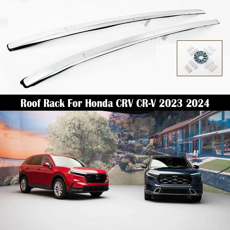 

OEM style Roof Rack For Honda CRV CR-V 2023 2024 Rails Bar Luggage Carrier Bars top Cross bar Rack Rail Boxes Aluminum alloy