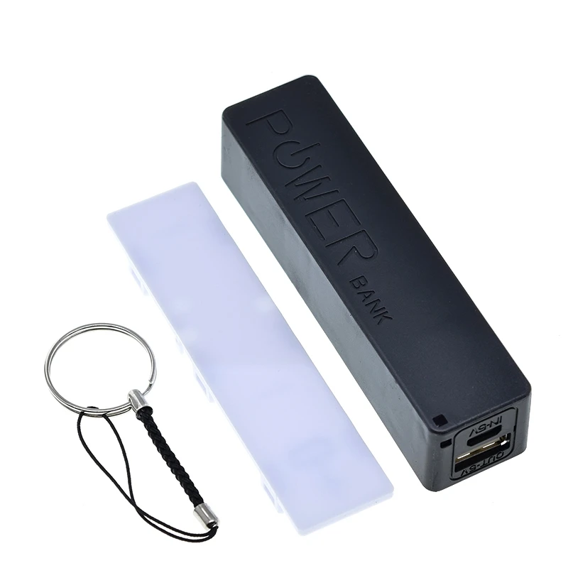 Power Bank DIY Kit Storage Case Box 1*18650 Battery 5V 1A USB Charging For xiaomi samsung phone