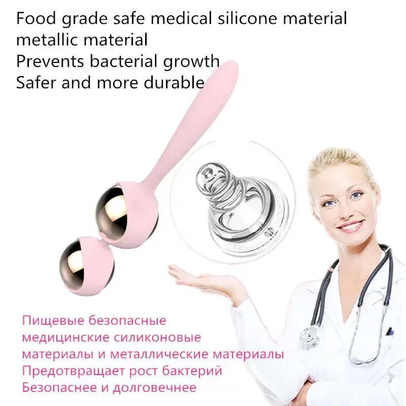 Professiona Vaginal Balls Kegel Exercises Metal Egg Yoni Ball Wa Beginners for Women for Exercise Tighten Toys Ben Sex Vagina