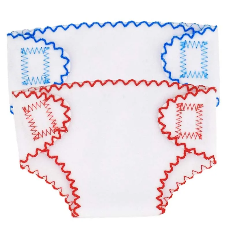 43cm Baby Doll Diaper Bib Headband Underwear Doll Hat Gloves Accessories