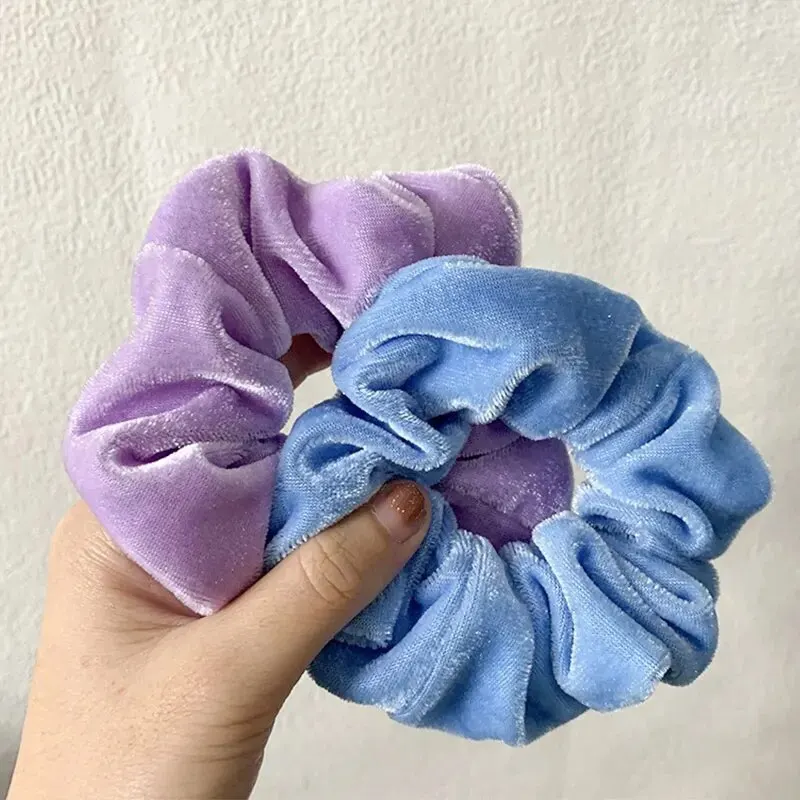 Hair Ties 10PCS Macaron Color Hair Rope Simple Style Good Elasticity Fashion Accessories for Girls