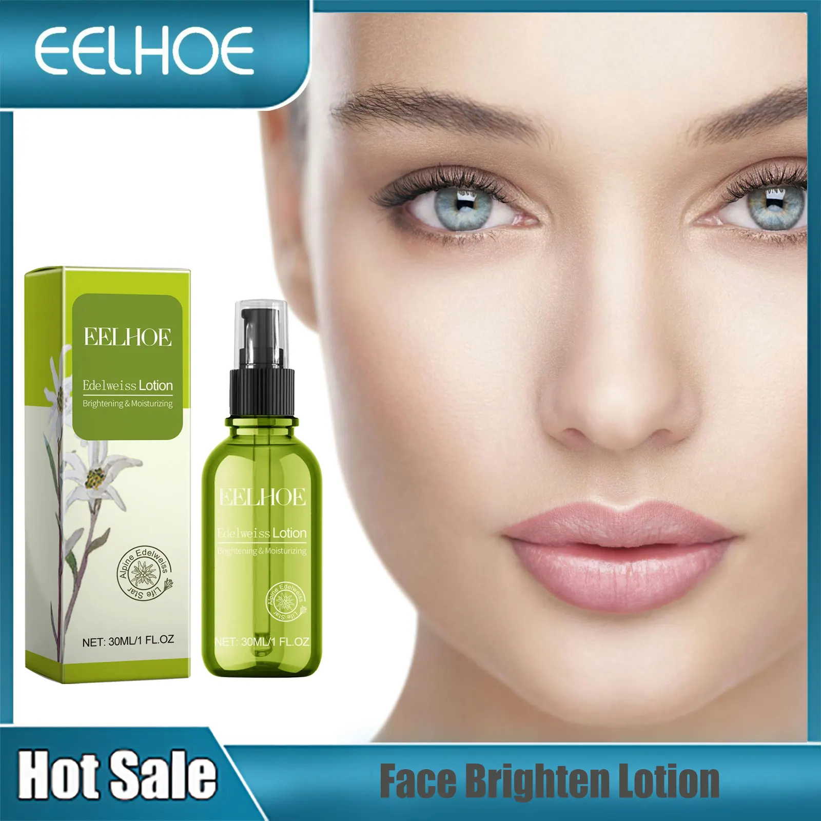 

EELHOE Face Care Lotion Smooth Facial Skin Moisturizing Hydrating Essence Repair Face Serum Hydrate Skin Brightening Face Lotion