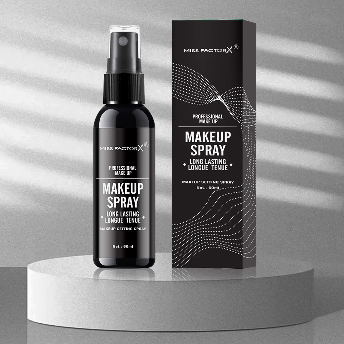 Makeup Setting Spray Professional lasting 60ml Waterproof Anti-sweat Oil Control Anti-halo Dyeing Formula Matte Makeup