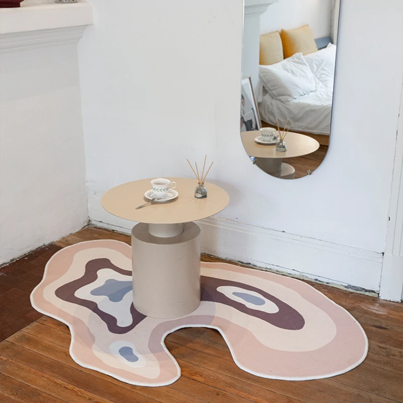 Carpet for Living Room Abstract Art Bedroom Large Area Rug Home Decoration Special-shaped IG Cloakroom Door Mat ковер Tapis 러그